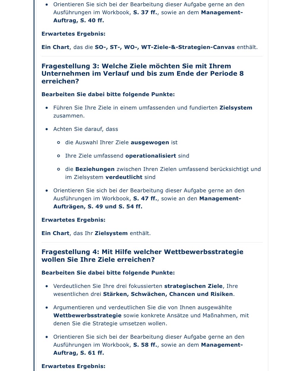 Moodle: Aufgabenstellung Seite 2
