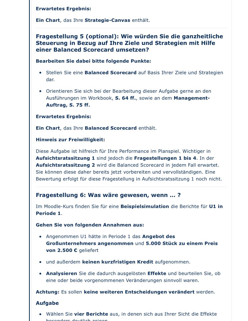 Moodle: Aufgabenstellung Seite 3