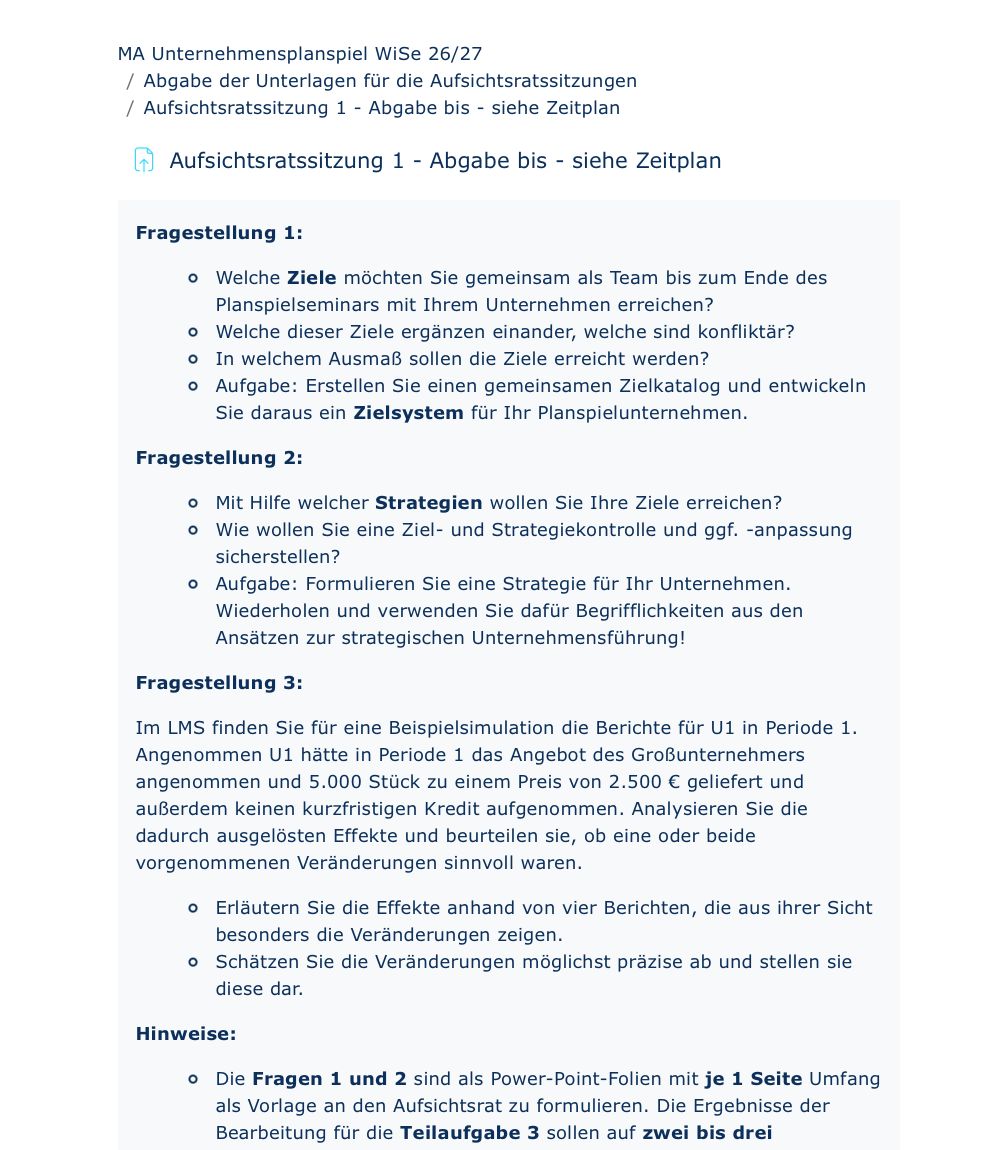Moodle: Aufgabenstellung Seite 5